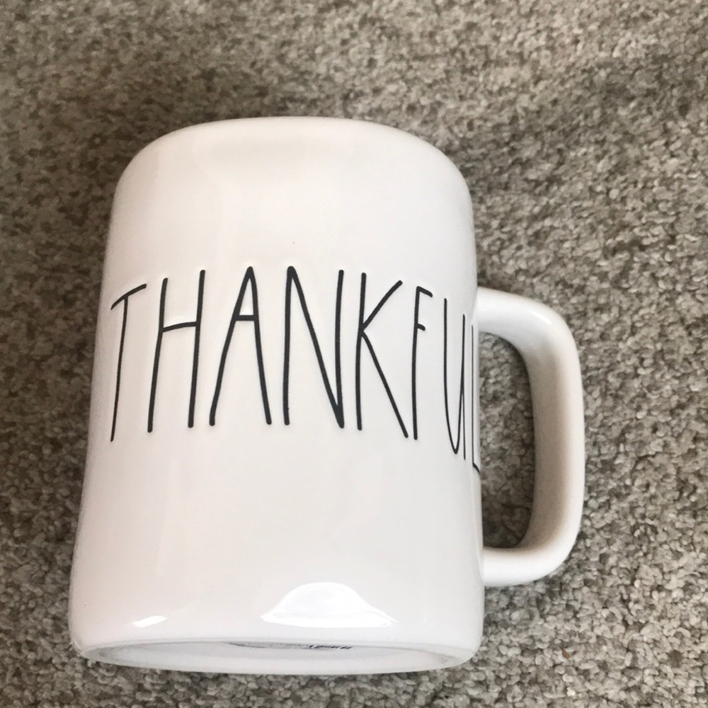Rae Dunn “Thankful” mug